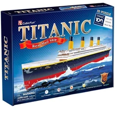 CubicFun 113 db-os 3D puzzle - Titanic (T4011)