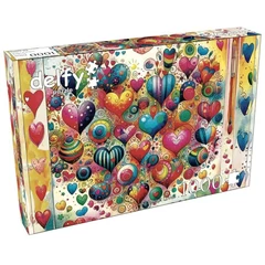 Delfy 1000 db-os puzzle - All about love (DE-24002)