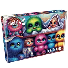 Delfy 1000 db-os puzzle - Cool monsters (DE-24006)