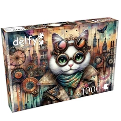 Delfy 1000 db-os puzzle - Purrfect urbanity (DE-24011)