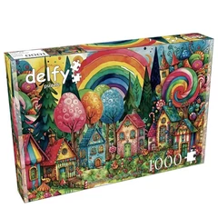 Delfy 1000 db-os puzzle - Sweet houses in the forest (DE-24012)