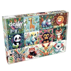 Delfy 1000 db-os puzzle - Wildlife diversity (DE-24016)