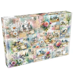 Delfy 1000 db-os puzzle - Country bliss letters (DE-24025)