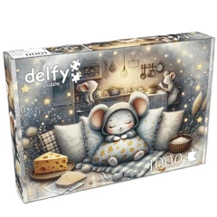 Delfy 1000 db-os puzzle - Snuggled in comfort (DE-24039)