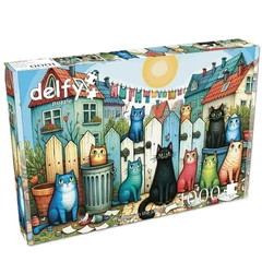 Delfy 1000 db-os puzzle - Whiskers on the street (DE-24044)