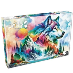 Delfy 1000 db-os puzzle - Wolf of many hues (DE-24045)