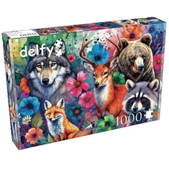 Delfy 1000 db-os puzzle - Echoes of wilderness (DE-25007)