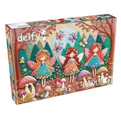 Delfy 1000 db-os puzzle - Fables in felt (DE-25008)