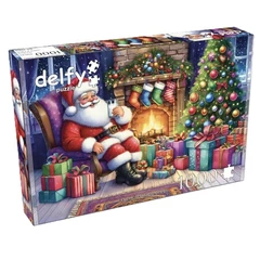 Delfy 1000 db-os puzzle - Ho-Ho-Holiday cheer (DE-25012)