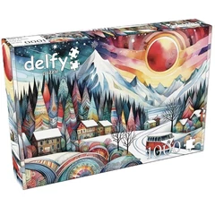 Delfy 1000 db-os puzzle - Mountain path wanderer (DE-25015)