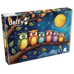Delfy 1000 db-os puzzle - Night owls club (DE-25016)