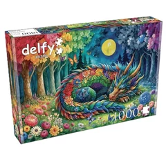 Delfy 1000 db-os puzzle - Moonlit dragon dreams (DE-25025)