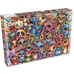 Delfy 1000 db-os puzzle - Surreal friendly group (DE-25028)