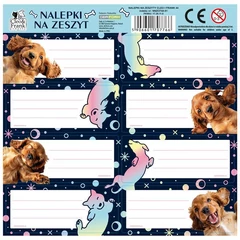 Cleo és Frank 8 db-os füzetcímke (NNZCF44)