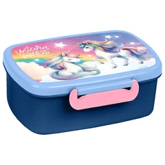 Unikornisos műanyag uzsonnás doboz - Unicorn Powers (SAJR16)