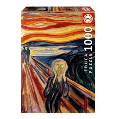 Educa 1000 db-os puzzle - A sikoly, Edvard Munch (20308)