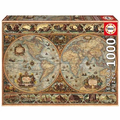 Educa 1000 db-os puzzle - Antik világtérkép (20173)
