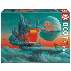 Educa 1000 db-os puzzle - Tűz és jég bolygója (20237)