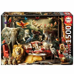 Educa 1500 db-os puzzle - Az állatok rezidenciája (20245)