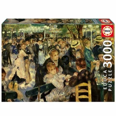 Educa 3000 db-os puzzle - Bál a Moulin de la Galette-ben, Renoir (20311)