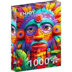 Enjoy 1000 db-os puzzle - Floral Totem (2252)