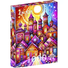 Enjoy 1000 db-os puzzle - Violet Town (2268)