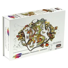 Eureka 104 db-os Rainbow Fa puzzle - Sárkány (EUR34667)