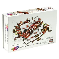 Eureka 110 db-os Rainbow Fa puzzle - Versenyautó (EUR34669)