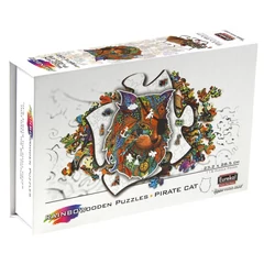 Eureka 116 db-os Rainbow Fa puzzle - Kalóz cica (EUR34637)