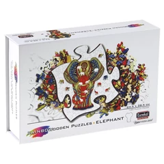 Eureka 120 db-os Rainbow Fa puzzle - Elefánt (EUR34634)