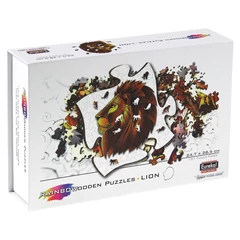 Eureka 121 db-os Rainbow Fa puzzle - Oroszlán (EUR34658)