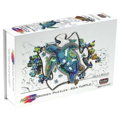 Eureka 125 db-os Rainbow Fa puzzle - Teknős (EUR34662)