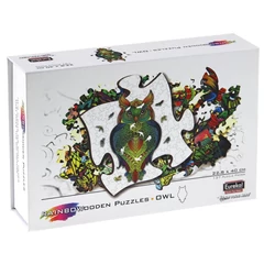 Eureka 137 db-os Rainbow Fa puzzle - Bagoly (EUR34659)