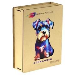 Eureka 200 db-os Rainbow Fa puzzle - Schnauzer (EUR34674)