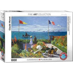 EuroGraphics 1000 db-os puzzle - Garden at Sainte-Adress, Monet (6000-6039)