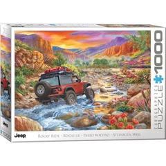 EuroGraphics 1000 db-os puzzle - Jeep - Rocky Ride, C.Bigelow (6000-5998)