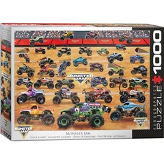 EuroGraphics 1000 db-os puzzle - Monster Jam Truck Lineup (6000-5944)