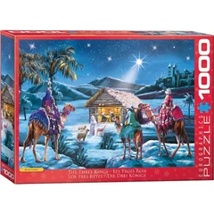 EuroGraphics 1000 db-os puzzle - Nativity - The Three Kings, Macneil (6000-6002)