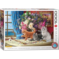 EuroGraphics 1000 db-os puzzle - Puzzling Cats (6000-5914)