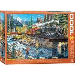 EuroGraphics 1000 db-os puzzle - River Silence is Broken by Ken Zylla (6000-5877)