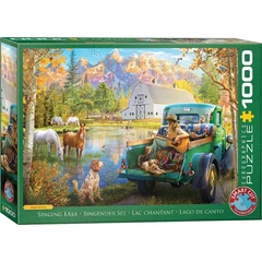 EuroGraphics 1000 db-os puzzle - Singing Lake, Angelo Bonito (6000-6012)