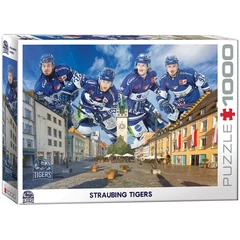 EuroGraphics 1000 db-os puzzle - Straubing Tigers (6000-6001)