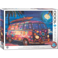 EuroGraphics 1000 db-os puzzle - VW Beach Fun (6000-5950)