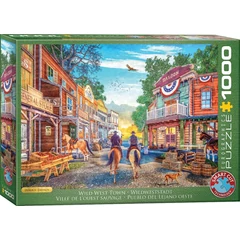 EuroGraphics 1000 db-os puzzle - Wild West County, Davison (6000-6028)