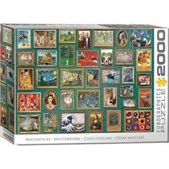EuroGraphics 2000 db-os puzzle - Masterpieces (8220-6041)