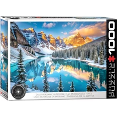 EuroGraphics 1000 db-os puzzle - Lake Morraine in Winter (6000-6101)