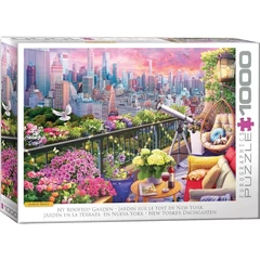 EuroGraphics 1000 db-os puzzle - NY Rooftop Garden (6000-6161)