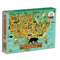 Galison 1000 db-os puzzle - National Parks of America (69542)