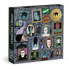 Galison 500 db-os Fóliás puzzle - Spooky Portraits (82732)