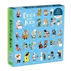 Galison 500 db-os puzzle - Dogs With Jobs (64820)